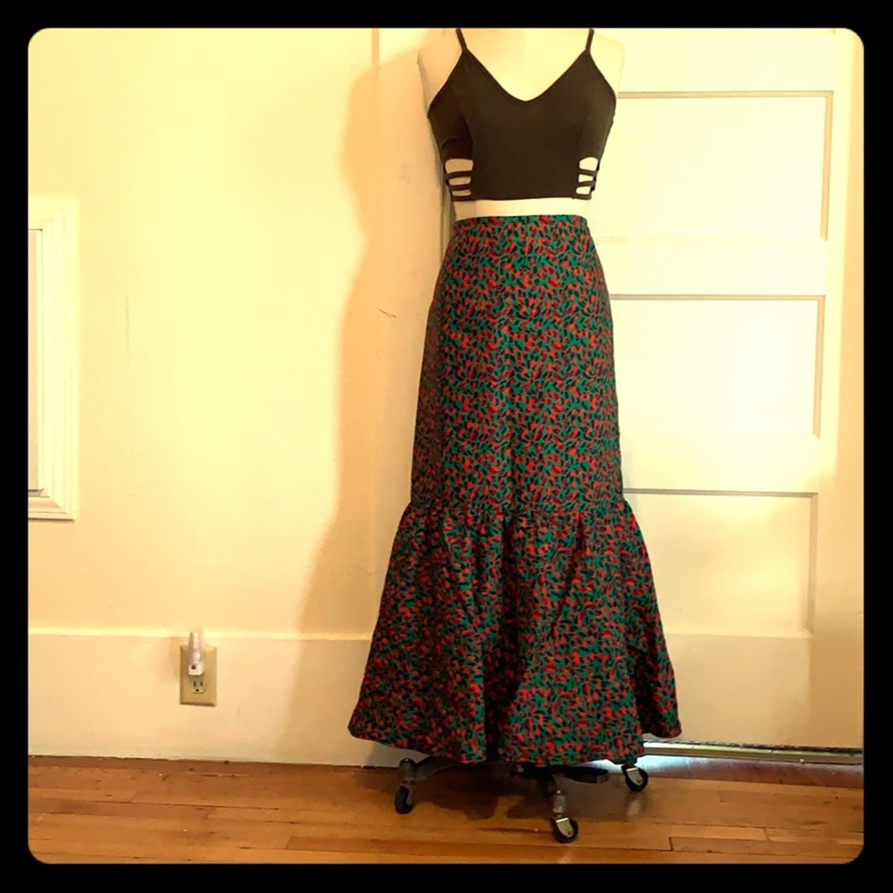 West African wrap skirt